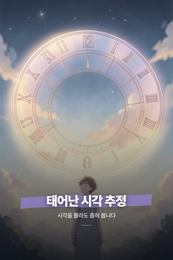 태어난 시각 찾기
