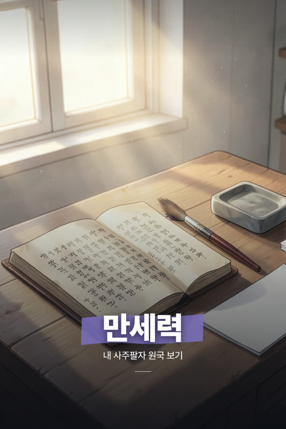 만세력 — 내 사주팔자 원국 보기